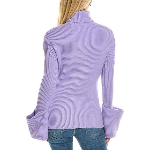 St. John Ribbed Wool Sweater - Picture 2 of 3